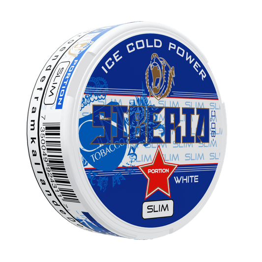 Siberia Blue White Slim Portion