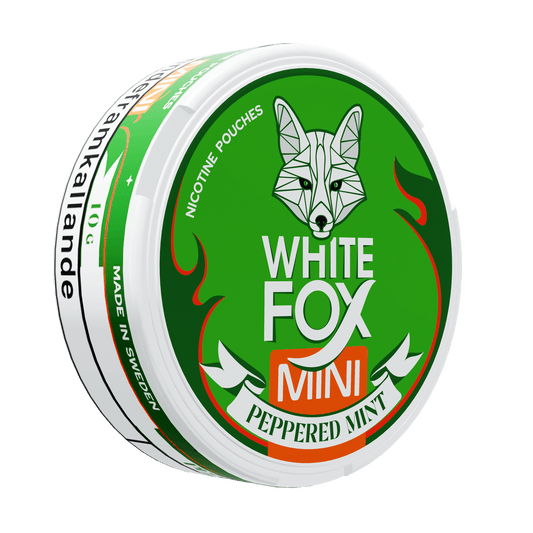 White Fox Peppered Mint All White Mini Portion