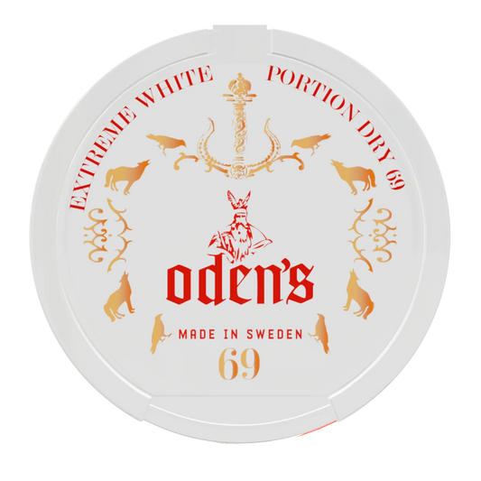 Oden's 69 Extreme White Dry Portion - Odenssnus