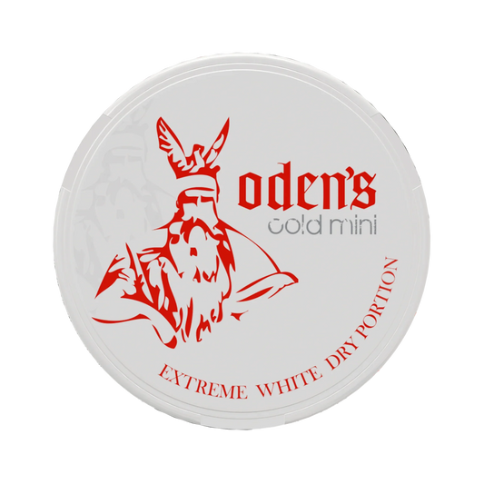 Oden's Cold Extreme White Dry MINI Portion - Odenssnus