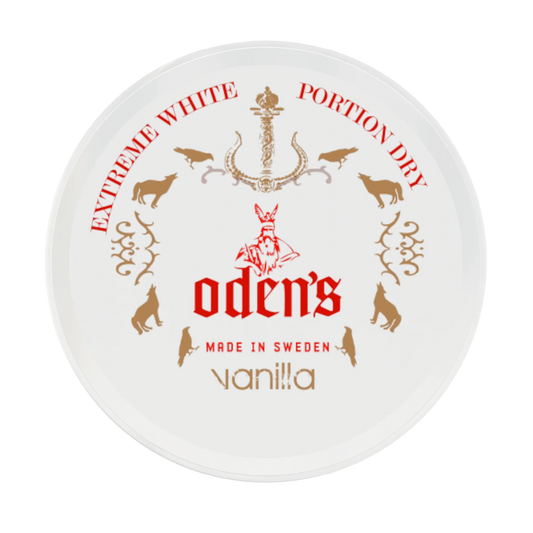 Oden's Vanilla Extreme White Dry Portion - Odenssnus