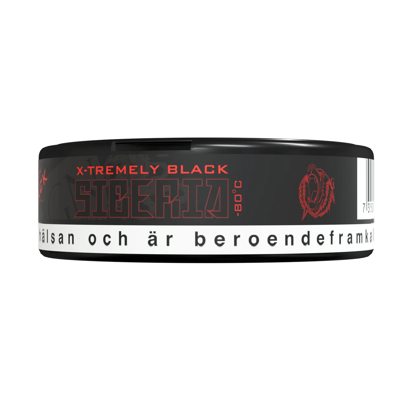 Siberia 80 Degrees Black Portion - Odenssnus