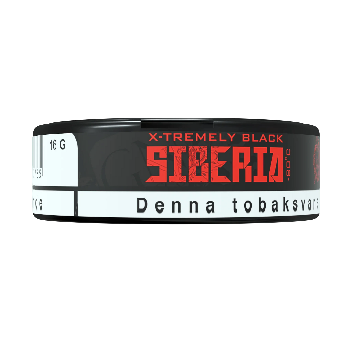 Siberia 80 Degrees Black White Dry Portion - Odenssnus