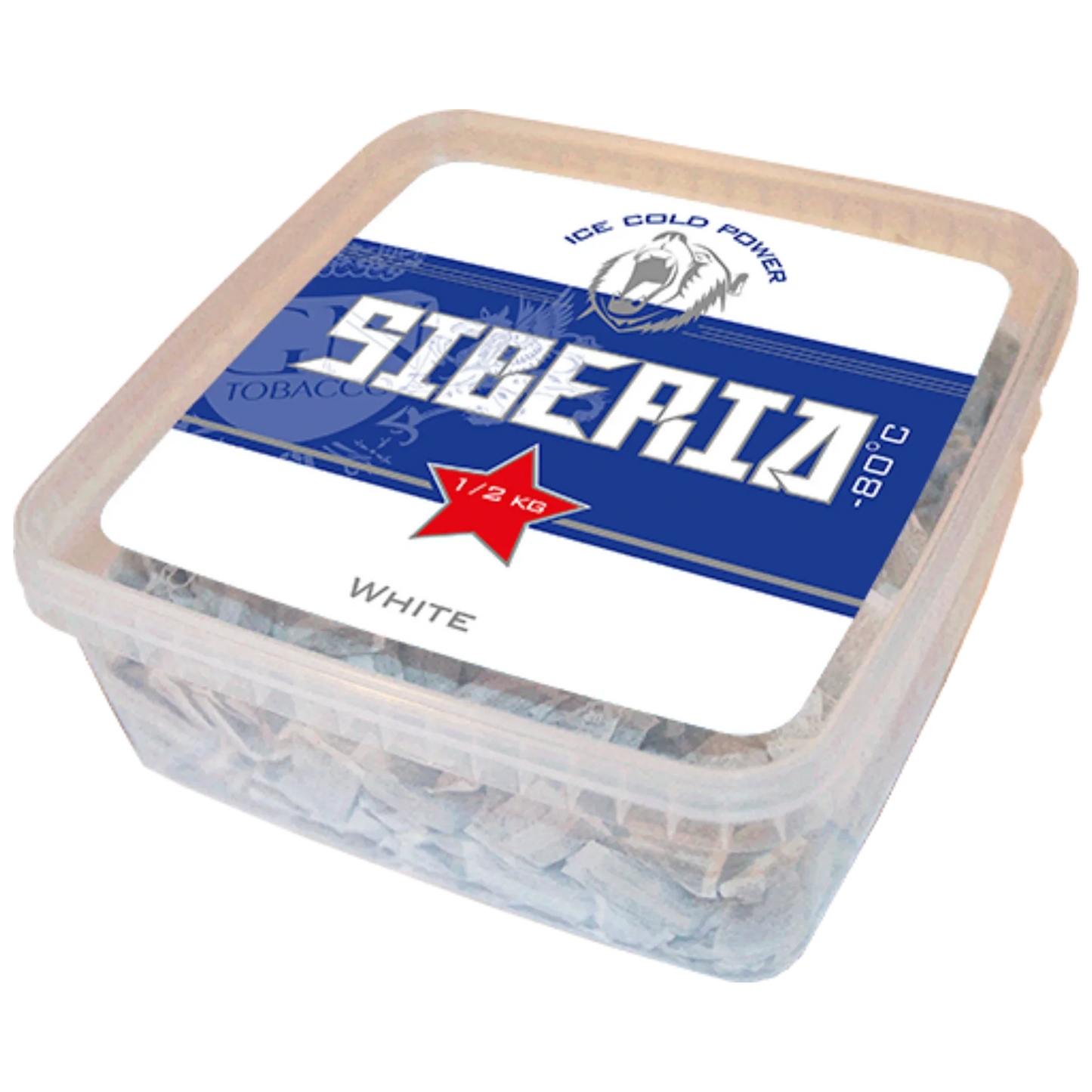 Siberia 80 Degrees White Dry Portion 500g Box - Odenssnus