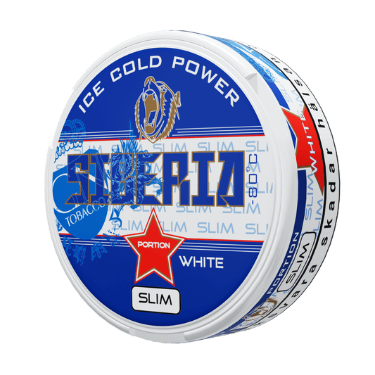 Siberia Blue White Slim Portion