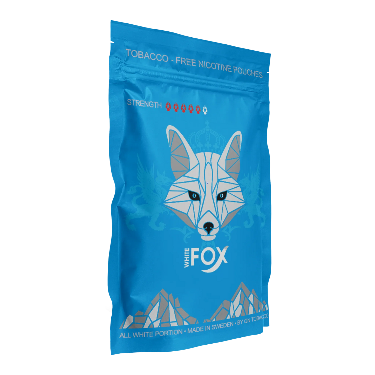 White Fox Slim All White Portion Soft Pack - Odenssnus
