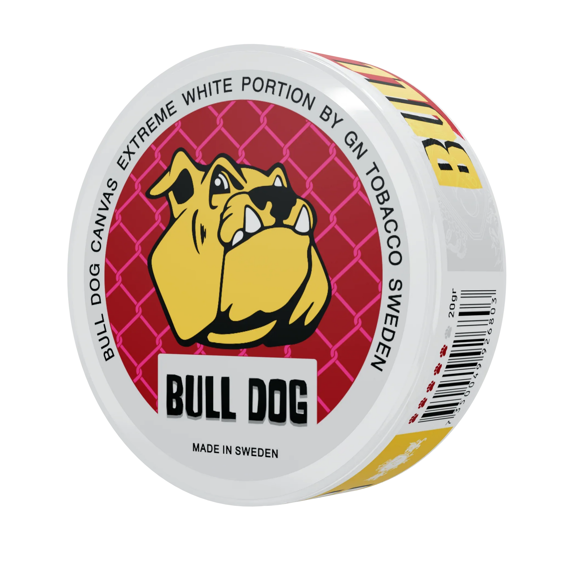 Bull Dog Canvas Extreme White Portion - Odenssnus