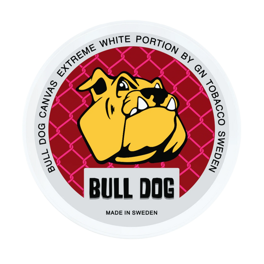 Bull Dog Canvas Extreme White Portion - Odenssnus