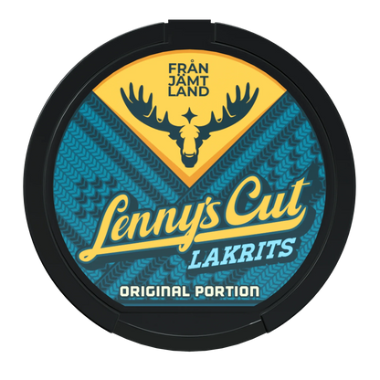 Lenny's Cut Lakrits Portion - Odenssnus