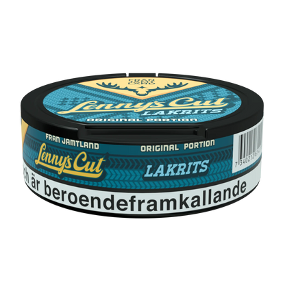 Lenny's Cut Lakrits Portion - Odenssnus