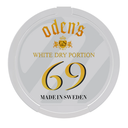 Oden's 69 White Dry Portion - Odenssnus