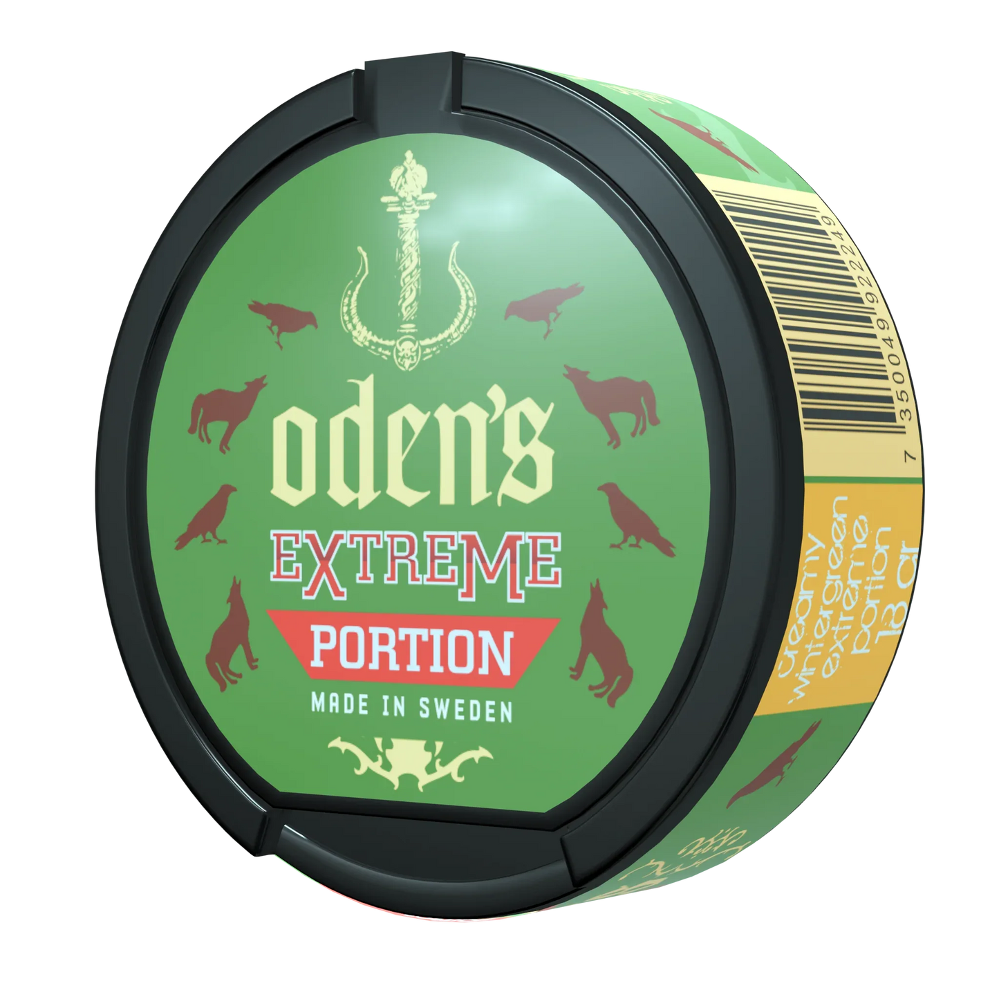Oden's Creamy Wintergreen Extreme Portion - Odenssnus