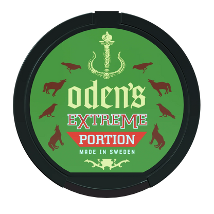 Oden's Creamy Wintergreen Extreme Portion - Odenssnus