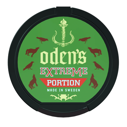 Oden's Creamy Wintergreen Extreme Portion - Odenssnus