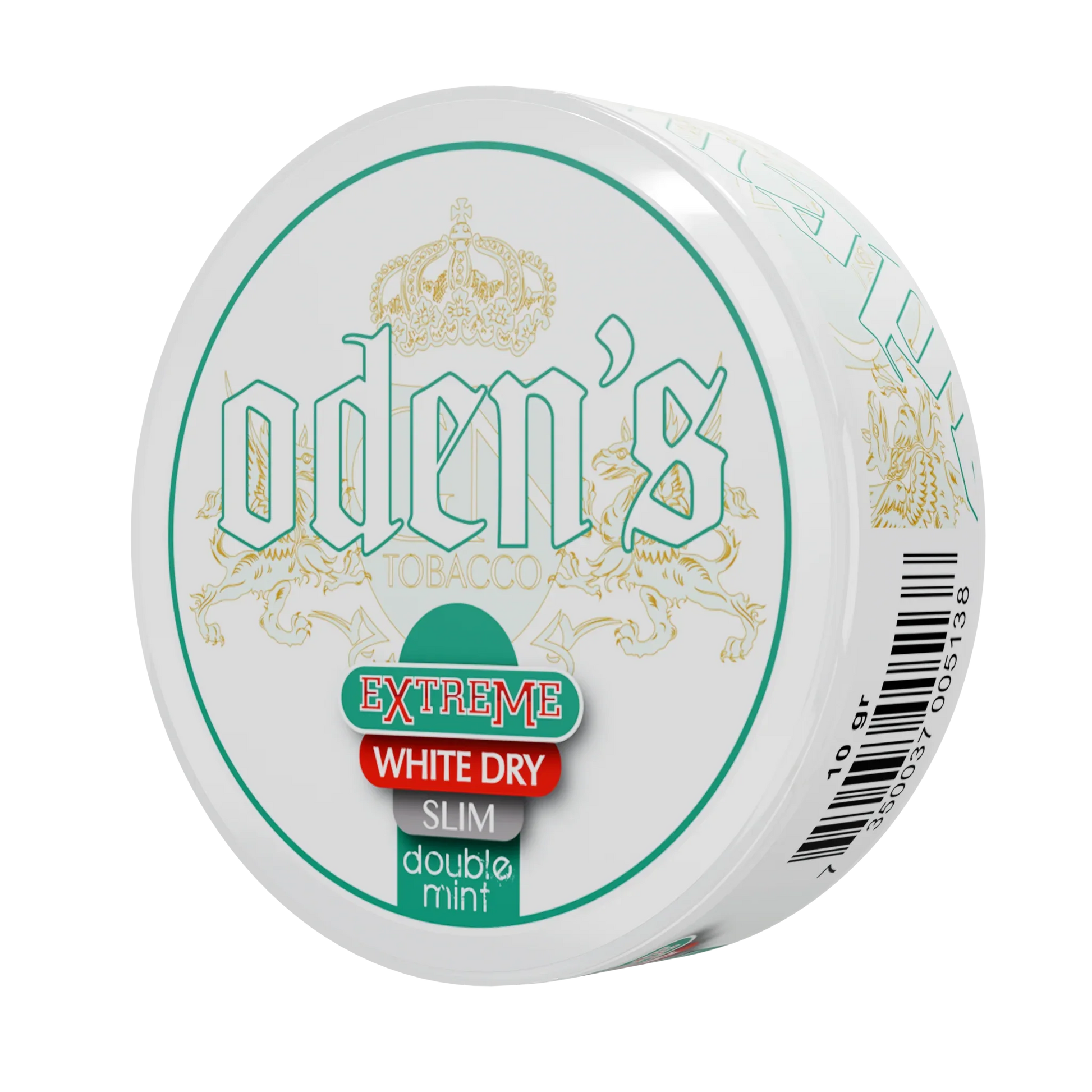Oden's Double Mint Extreme White Dry Slim Portion - Odenssnus