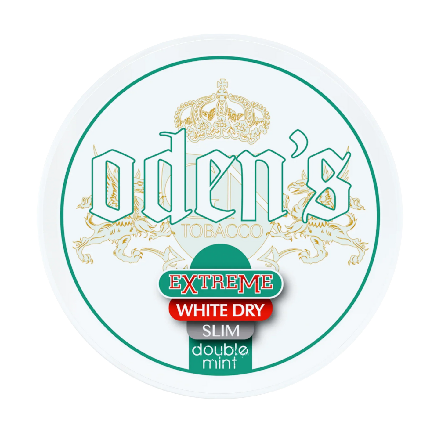 Oden's Double Mint Extreme White Dry Slim Portion - Odenssnus