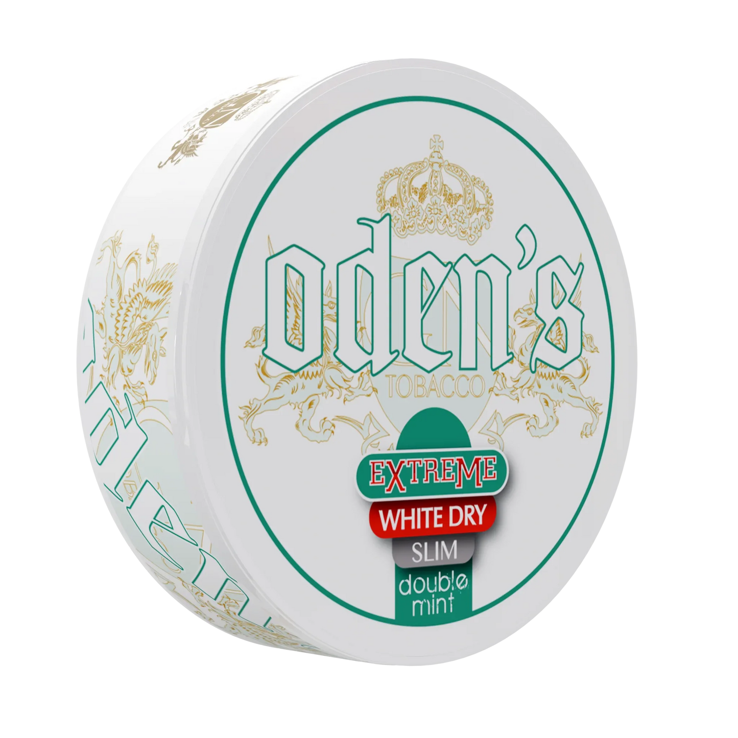 Oden's Double Mint Extreme White Dry Slim Portion - Odenssnus