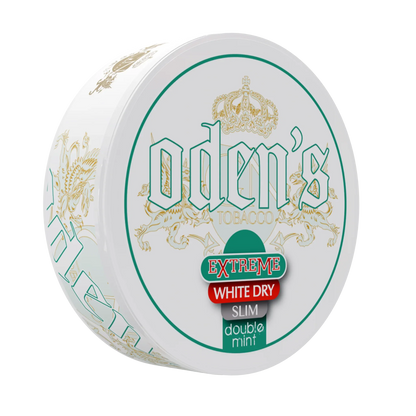Oden's Double Mint Extreme White Dry Slim Portion - Odenssnus