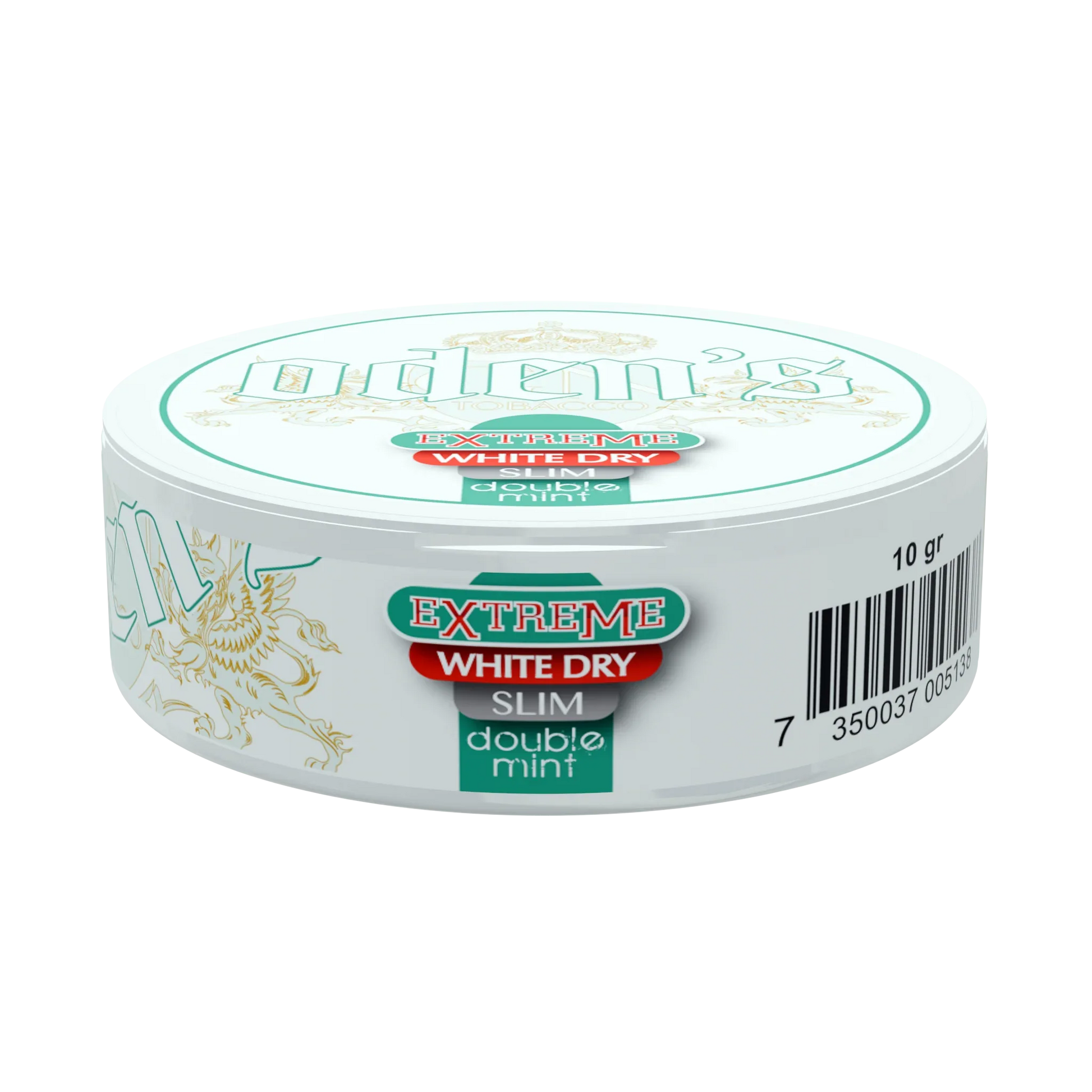 Oden's Double Mint Extreme White Dry Slim Portion - Odenssnus