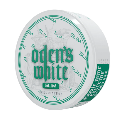 Oden's Double Mint Extreme White Slim Portion - Odenssnus