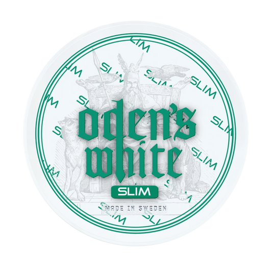 Oden's Double Mint Extreme White Slim Portion - Odenssnus