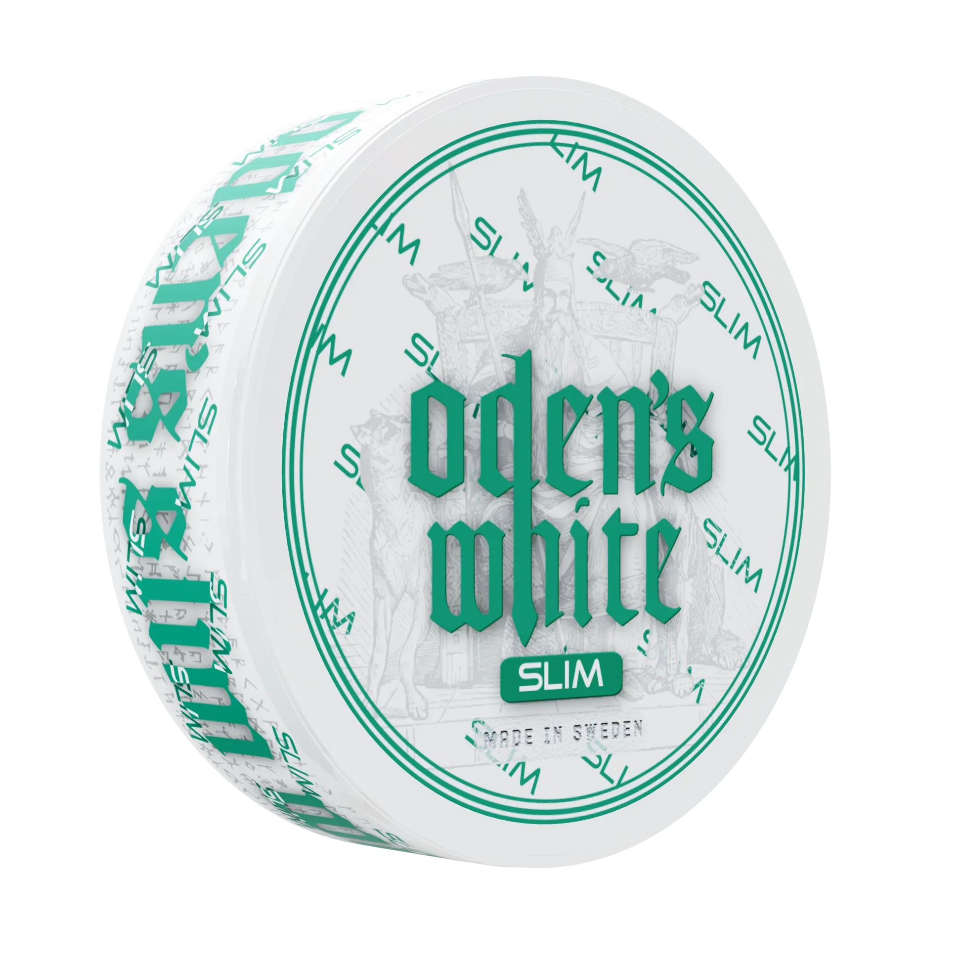 Oden's Double Mint Extreme White Slim Portion - Odenssnus