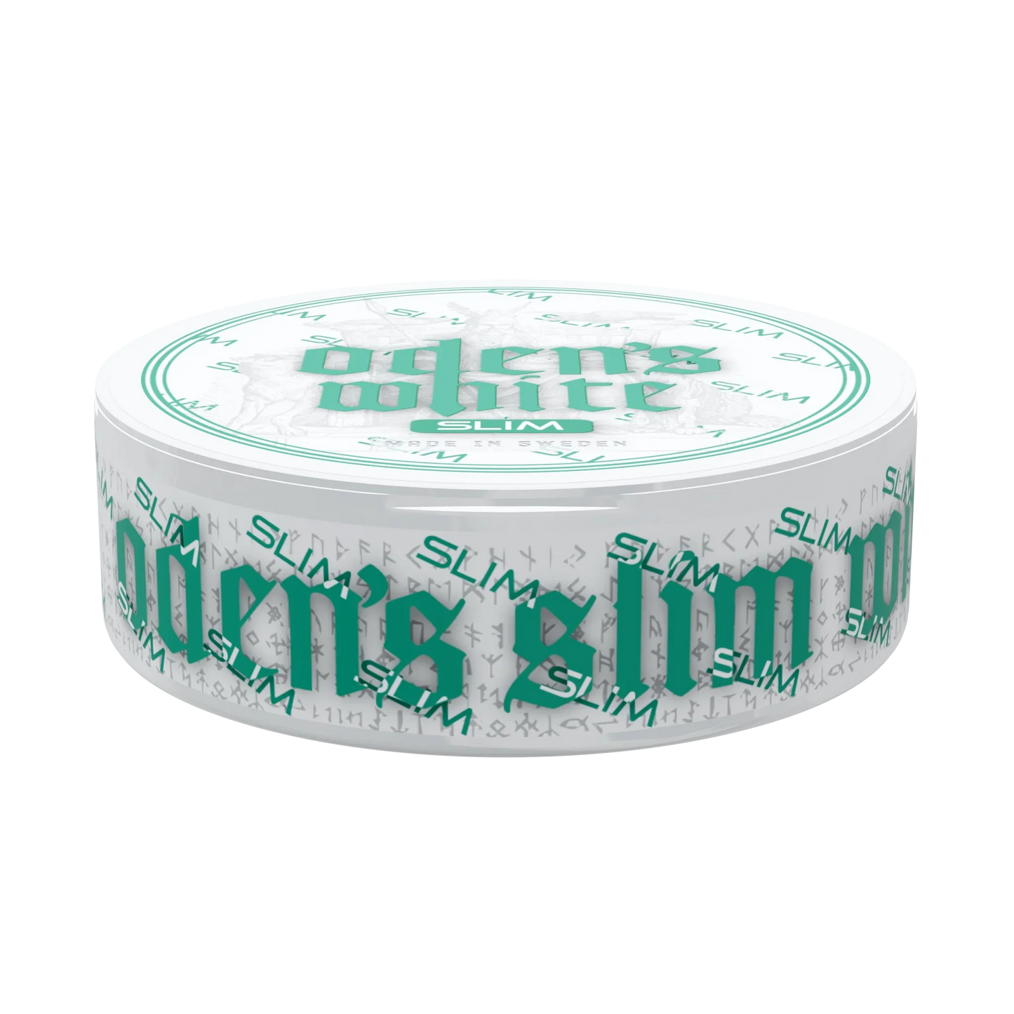 Oden's Double Mint Extreme White Slim Portion - Odenssnus