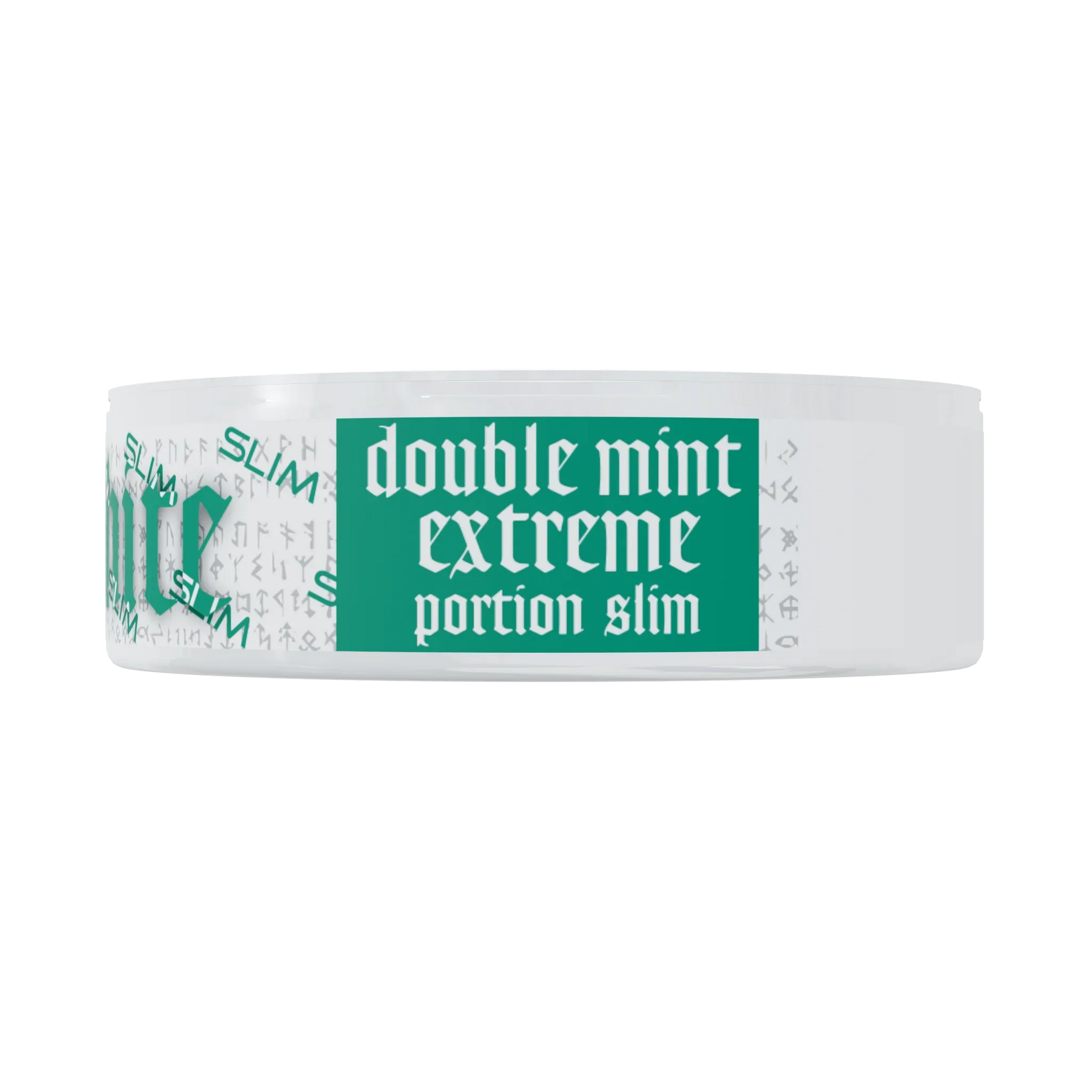 Oden's Double Mint Extreme White Slim Portion - Odenssnus