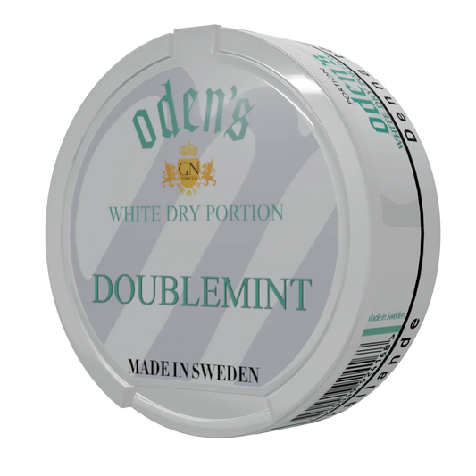 Oden's Double Mint White Dry Portion - Odenssnus