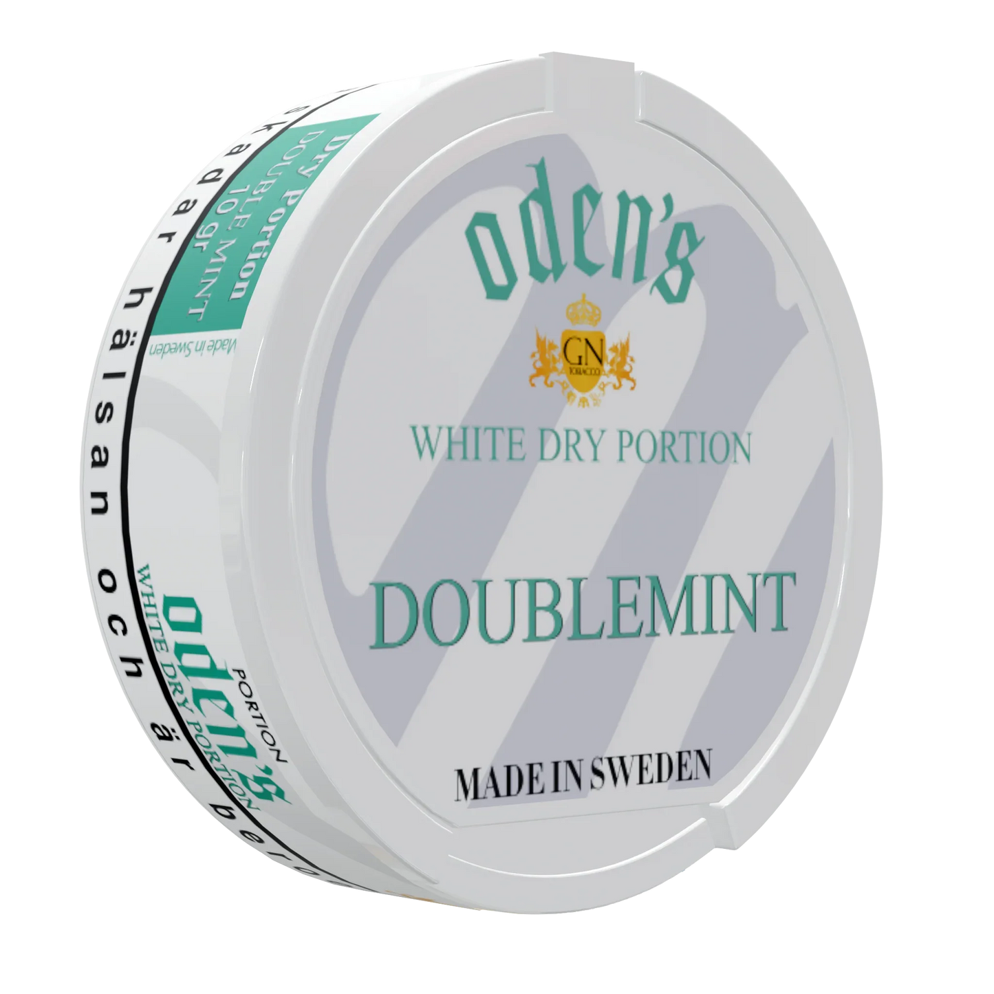Oden's Double Mint White Dry Portion - Odenssnus
