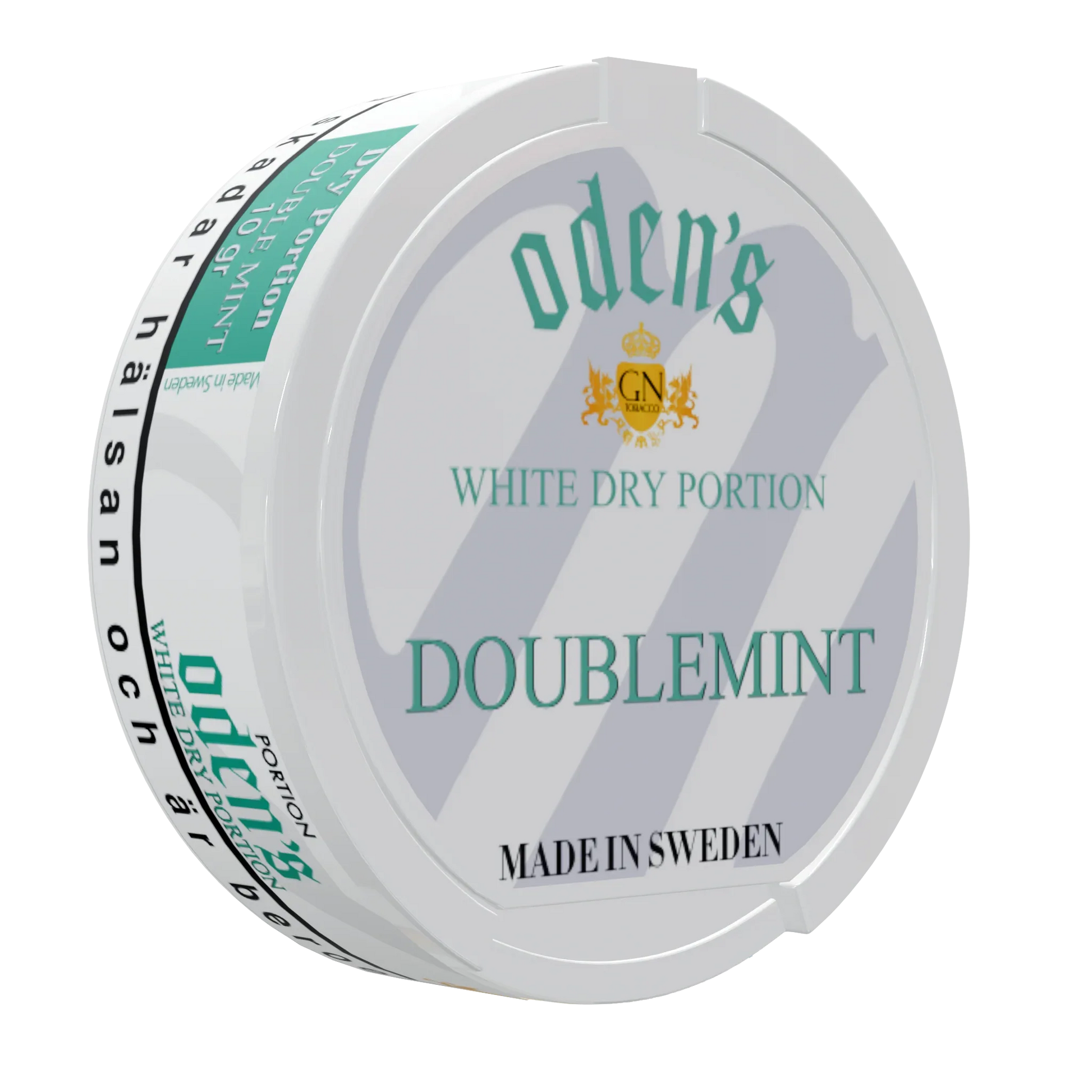 Oden's Double Mint White Dry Portion - Odenssnus