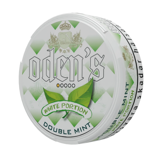 Oden's Double Mint White Portion - Odenssnus