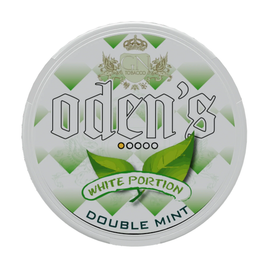 Oden's Double Mint White Portion - Odenssnus