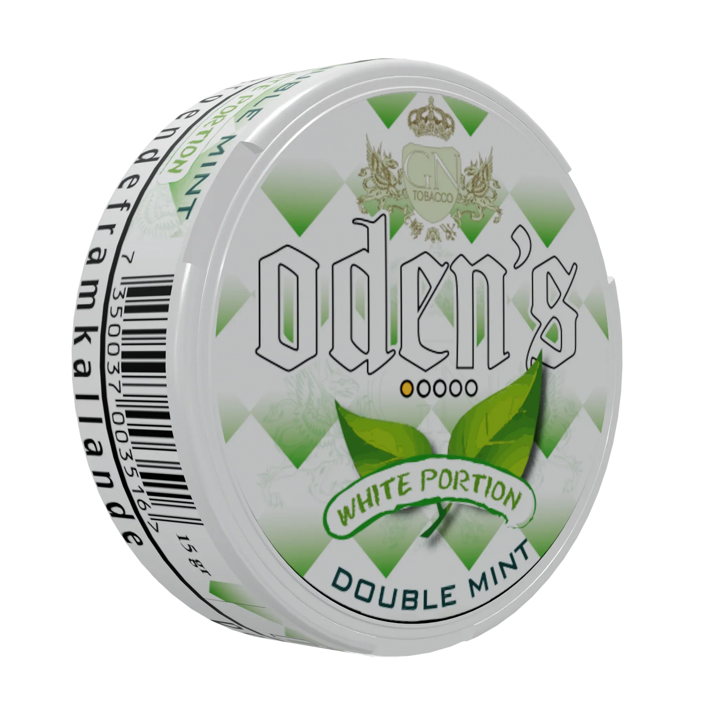 Oden's Double Mint White Portion - Odenssnus