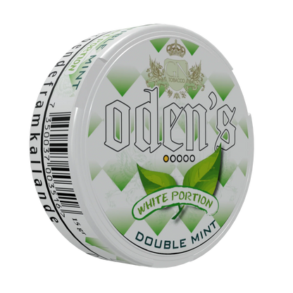 Oden's Double Mint White Portion - Odenssnus