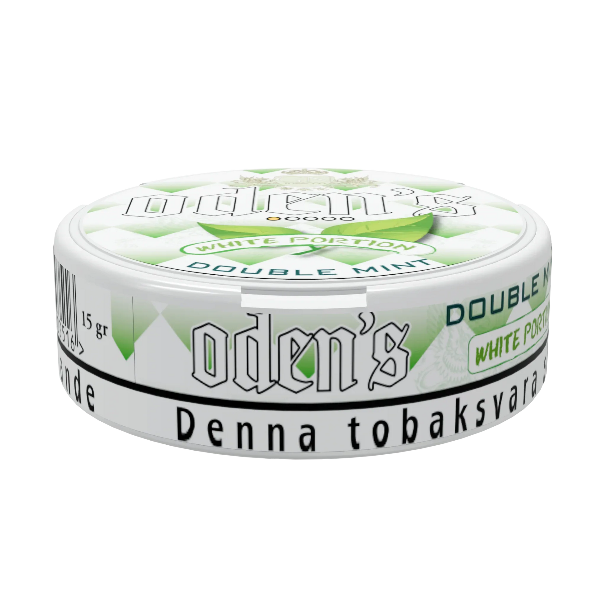 Oden's Double Mint White Portion - Odenssnus