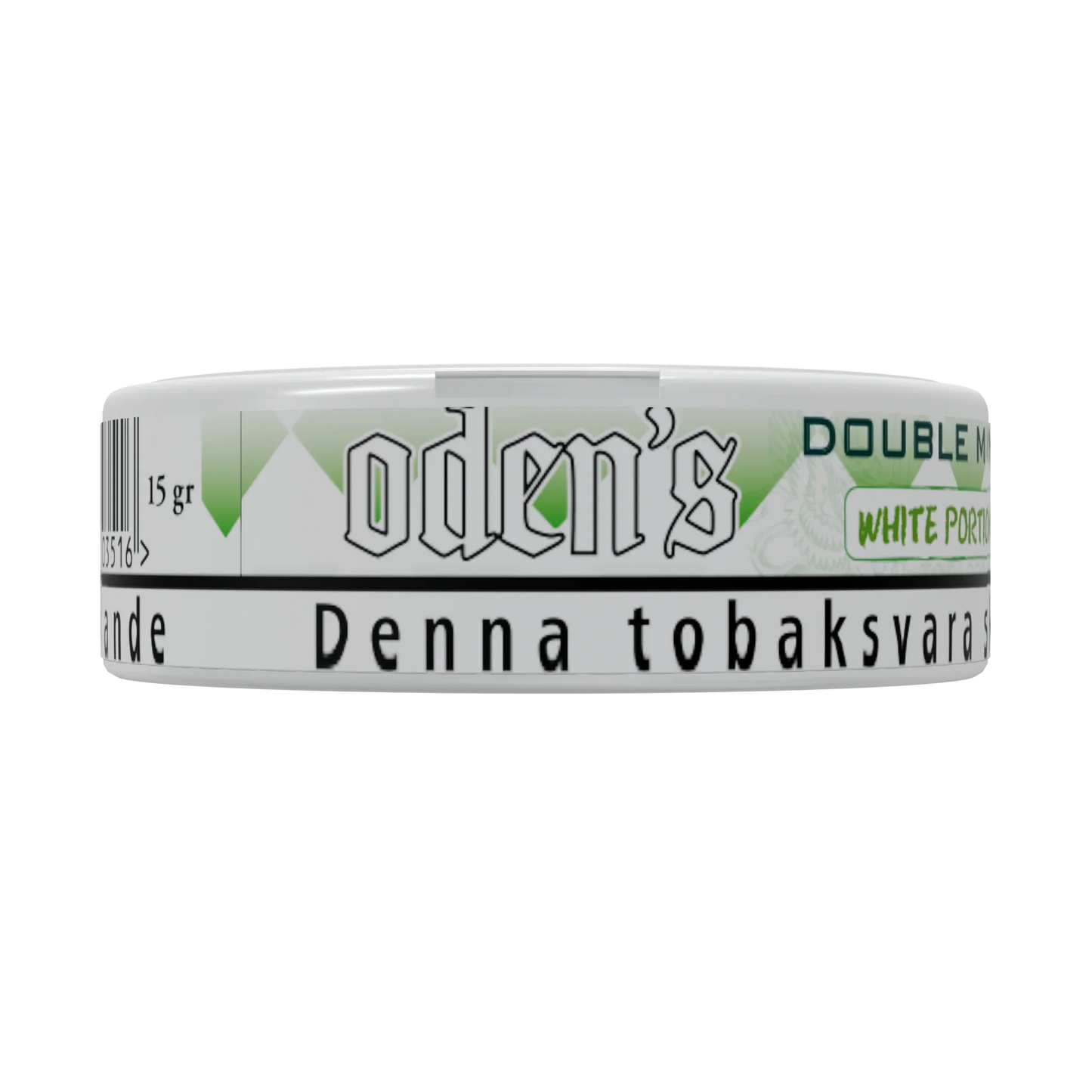Oden's Double Mint White Portion - Odenssnus
