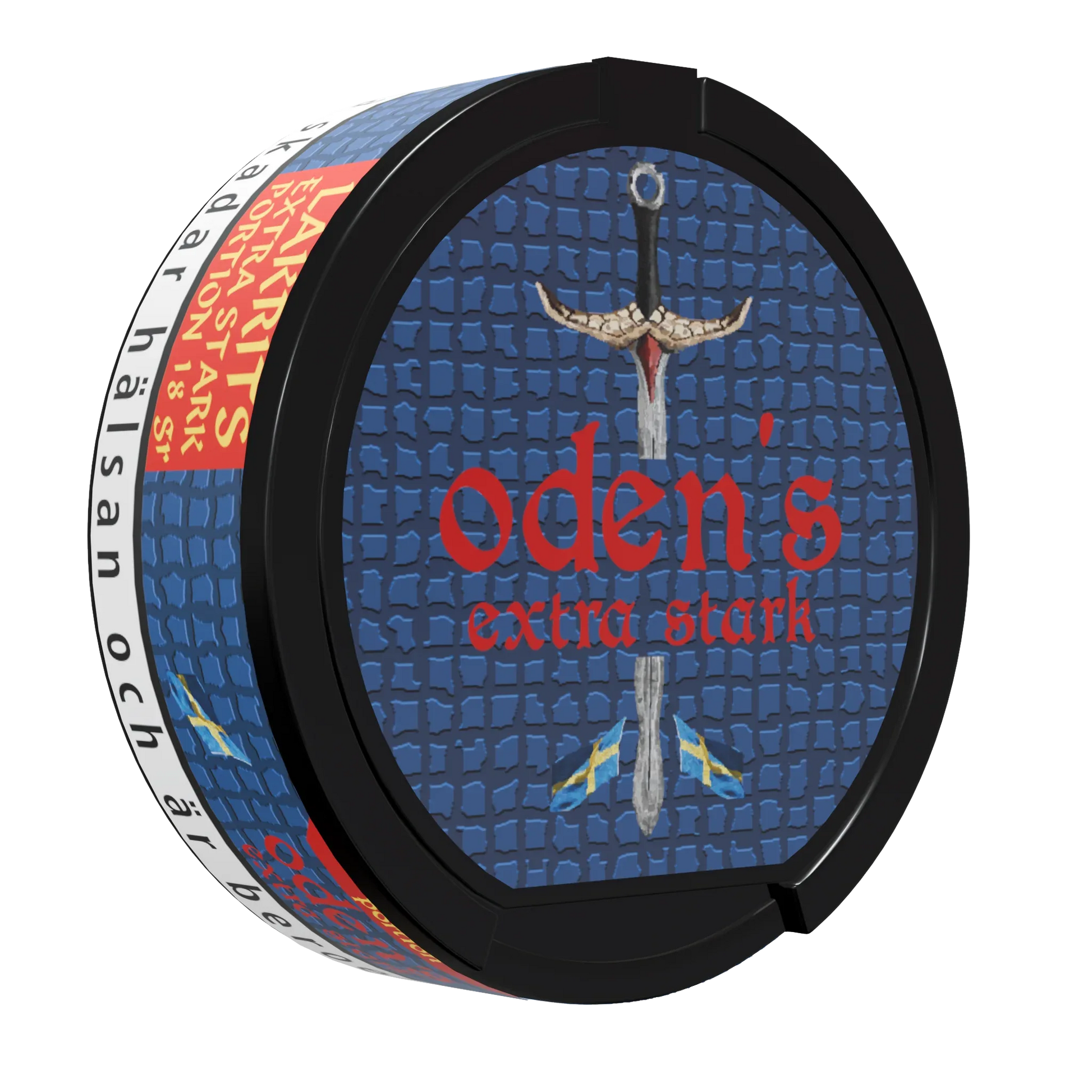 Oden's Lakrits Extra Stark Portion - Odenssnus