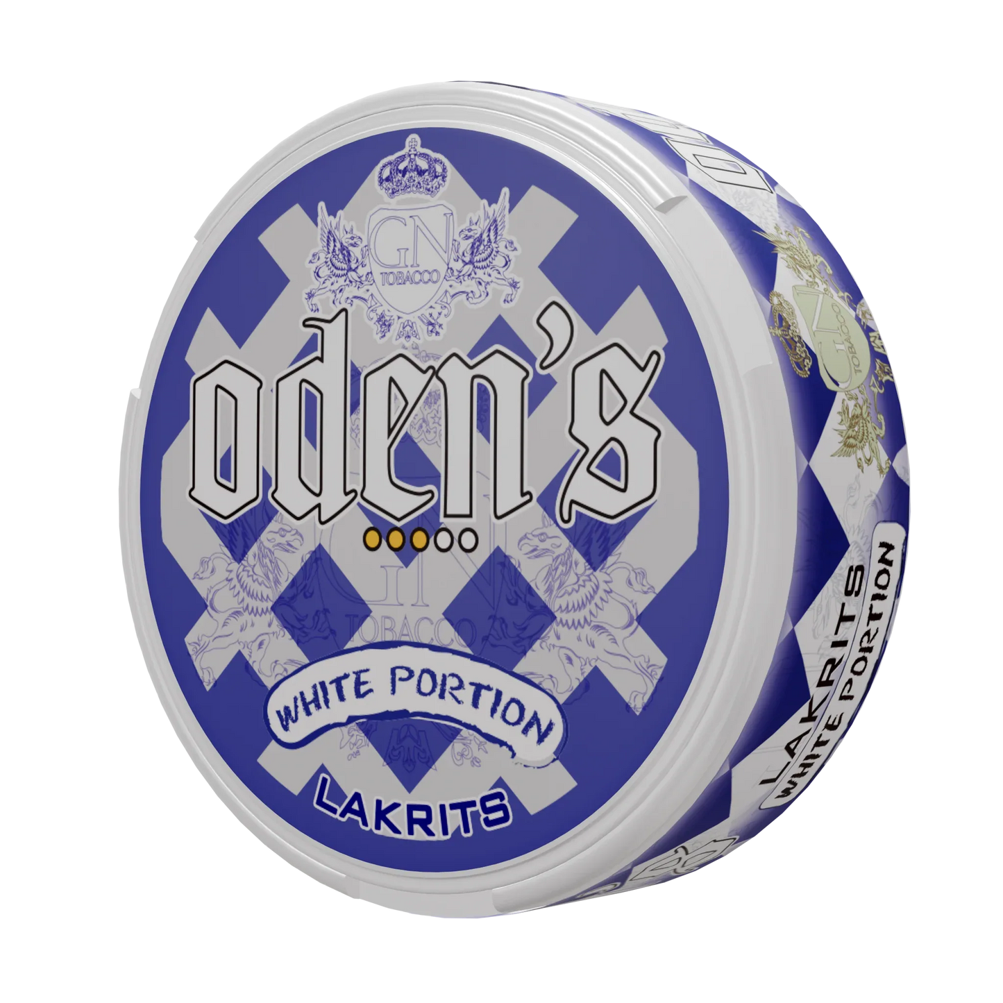 Oden's Lakrits White Portion - Odenssnus