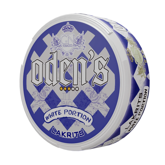 Oden's Lakrits White Portion - Odenssnus