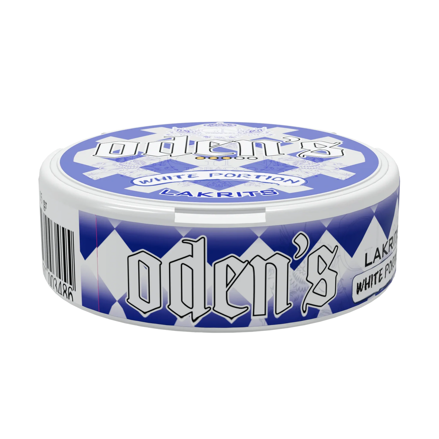 Oden's Lakrits White Portion - Odenssnus