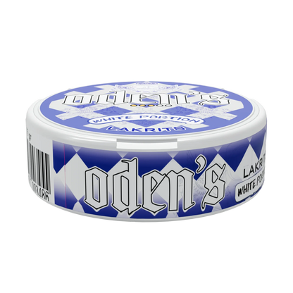Oden's Lakrits White Portion - Odenssnus