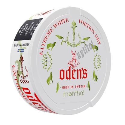 Oden's Menthol Xylitol Extreme White Dry Portion - Odenssnus