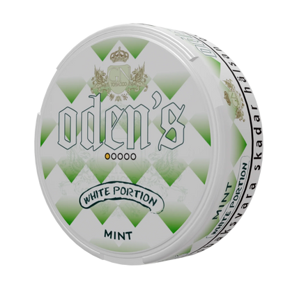 Oden's Mint White Portion - Odenssnus