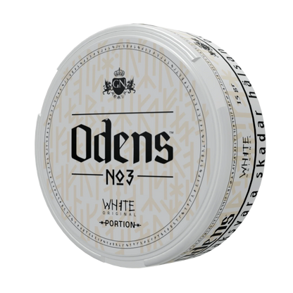Oden's No 3 White Portion - Odenssnus