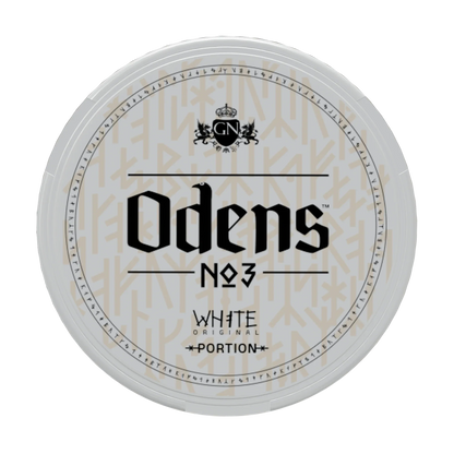 Oden's No 3 White Portion - Odenssnus