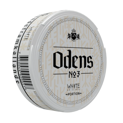 Oden's No 3 White Portion - Odenssnus