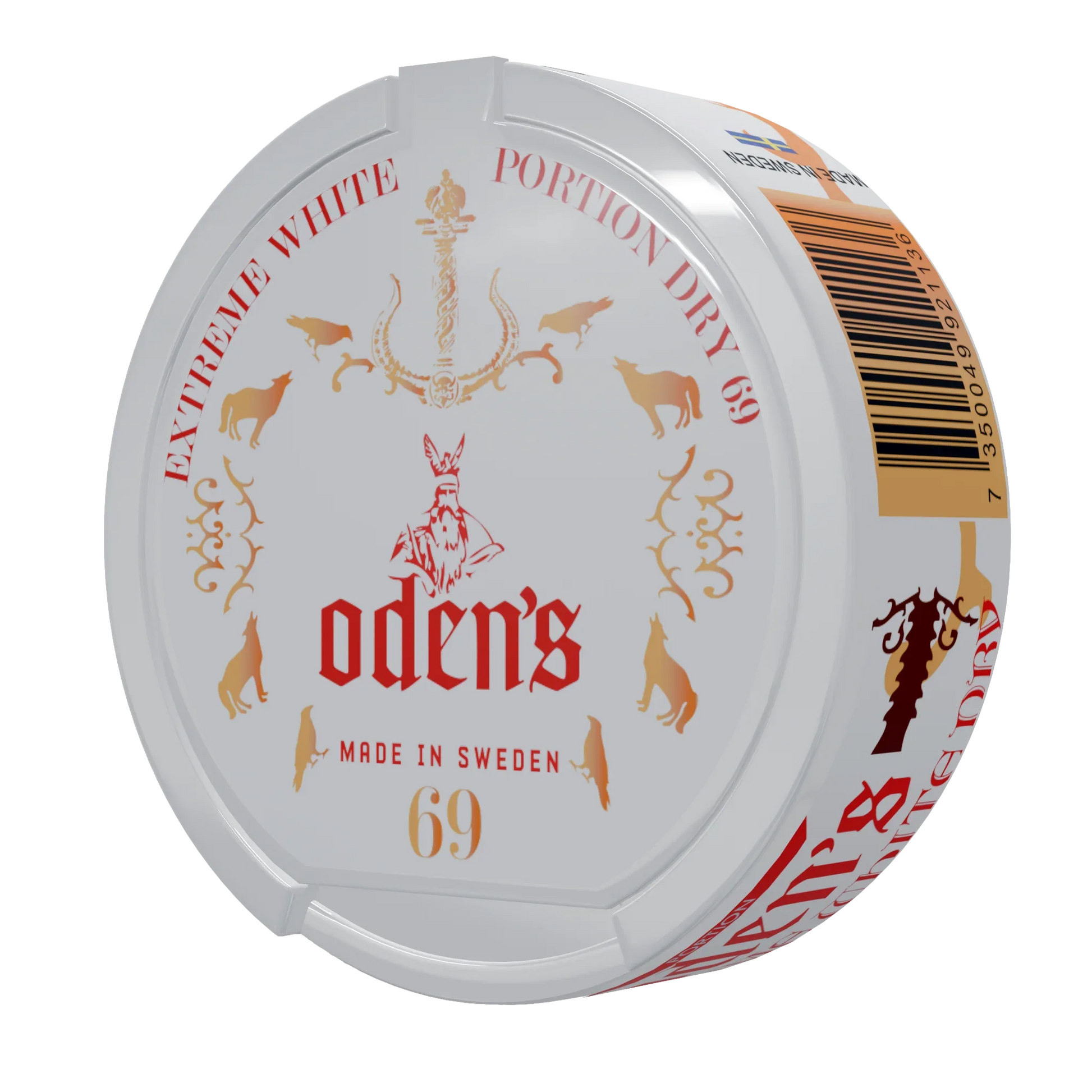 Oden's 69 Extreme White Dry Portion - Odenssnus