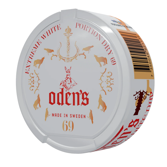 Oden's 69 Extreme White Dry Portion - Odenssnus