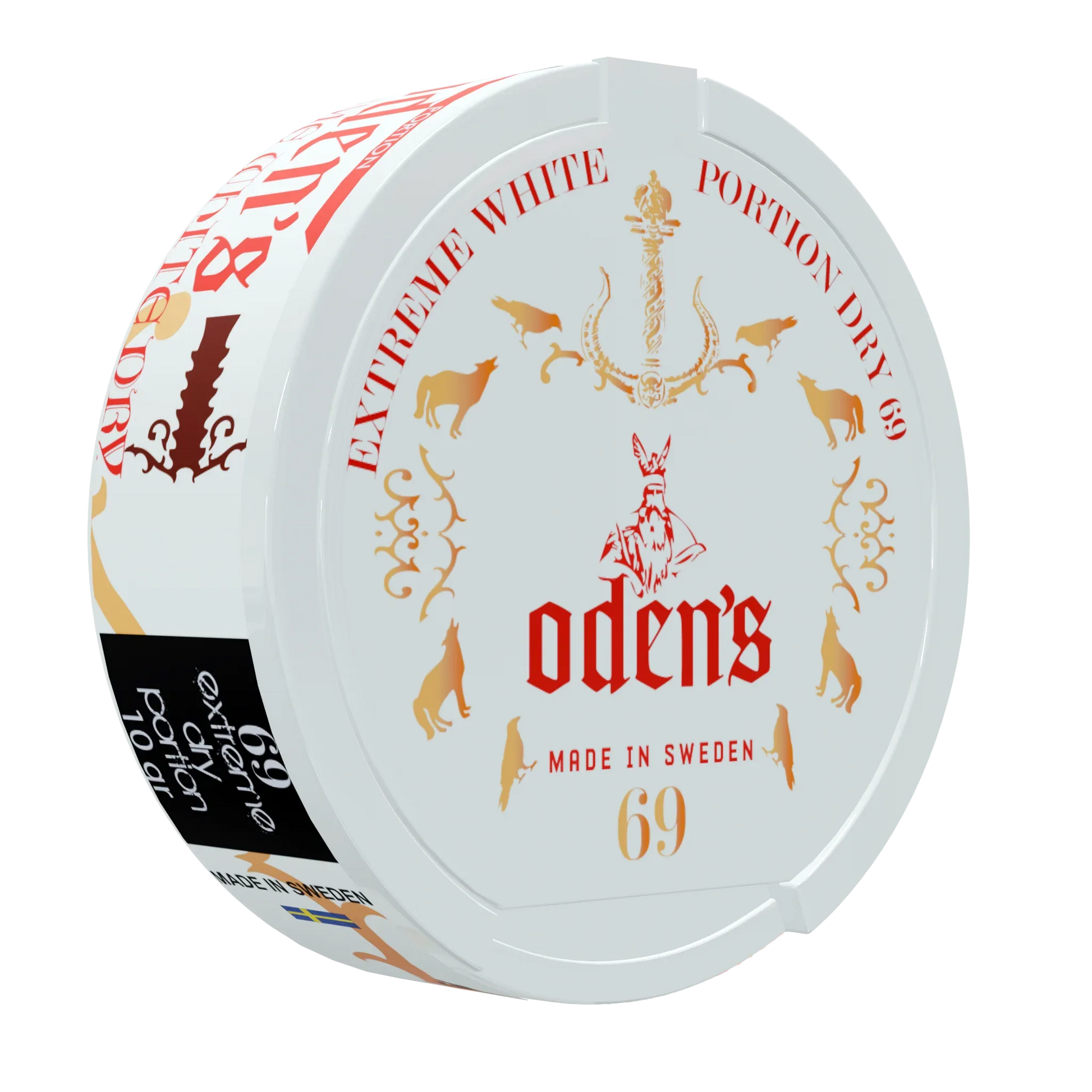 Oden's 69 Extreme White Dry Portion - Odenssnus